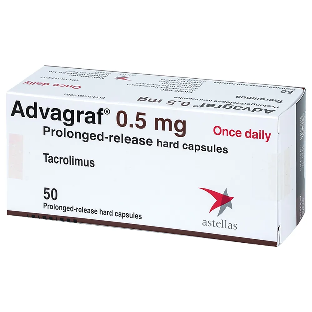 Advagraf 0.5mg hộp 50 viên 