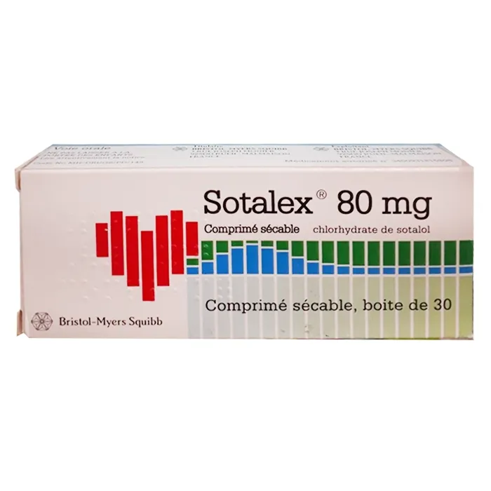 Thuốc điều trị rối loạn nhịp tim Sotalex 80mg 30 viên