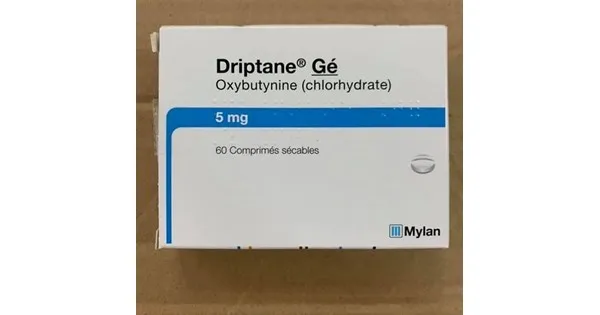 Thuốc điều trị tiểu són, tiểu gấp Driptane 5mg 60 viên
