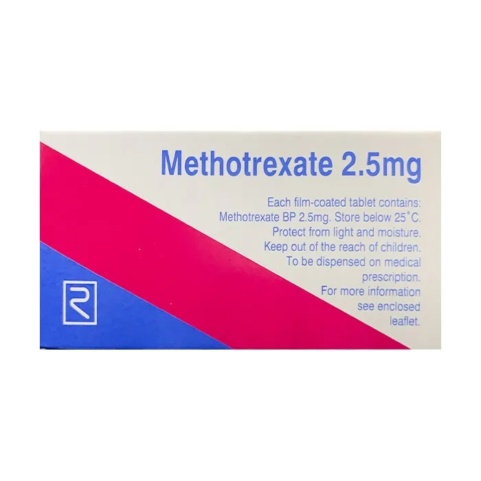Thuốc điều trị ung thư Methotrexate 2,5mg hộp 100 viên