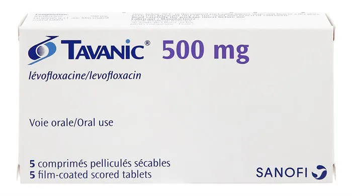 Thuốc kháng sinh Tavanic 500mg hộp 7 viên