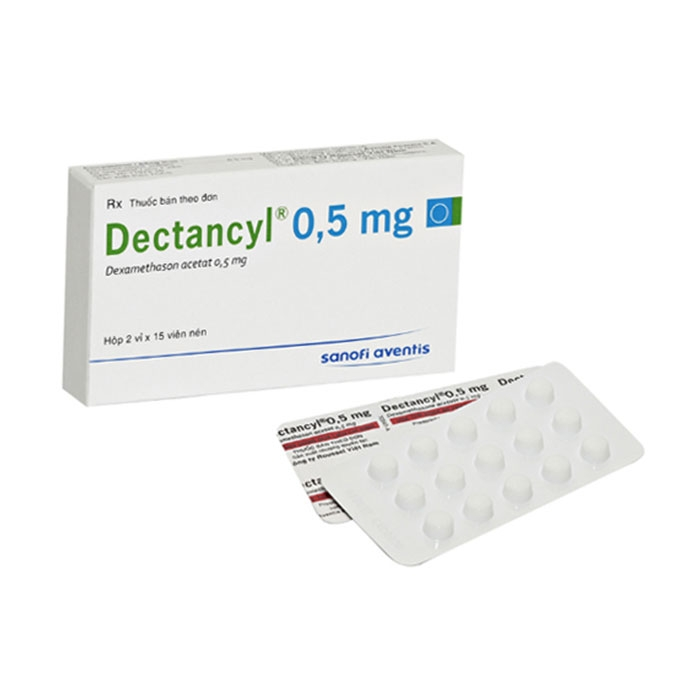 Thuốc kháng viêm Dectancyl 0.5mg 30 viên