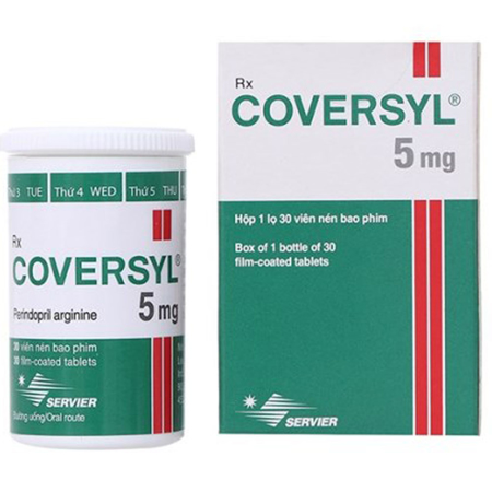 Coversyl 5 mg 30 viên