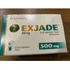 Thuốc điều trị tình trạng thừa sắt Exjade 500mg hộp 28 viên