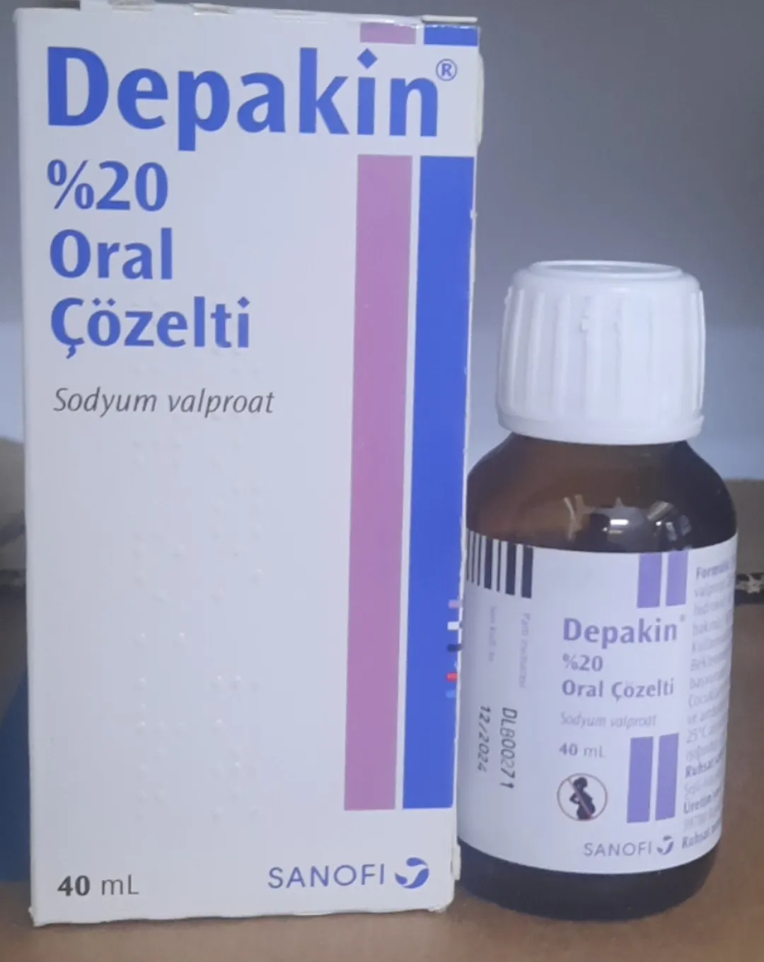 Depakin 0.2% hộp 1 lọ siro