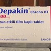 Thuốc chống động kinh, co giật Depakin Chrono BT 500mg 30 viên