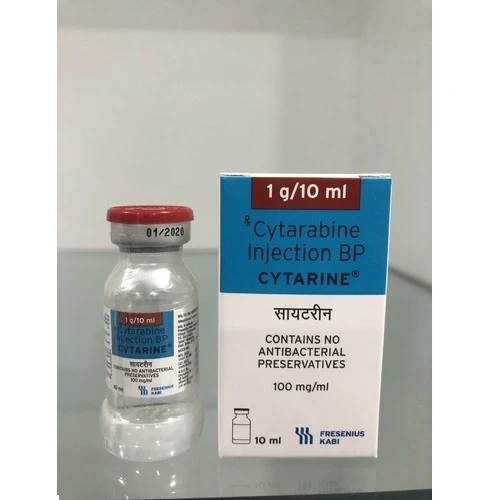 Thuốc điều trị bệnh bạch cầu cấp Cytarabine 1000mg/10ml hộp 1 lọ