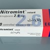 Thuốc điều trị bệnh động mạch vành Nitromint 2.6mg 60 viên 