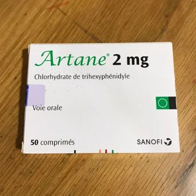 Artane 2mg hộp 50 viên 