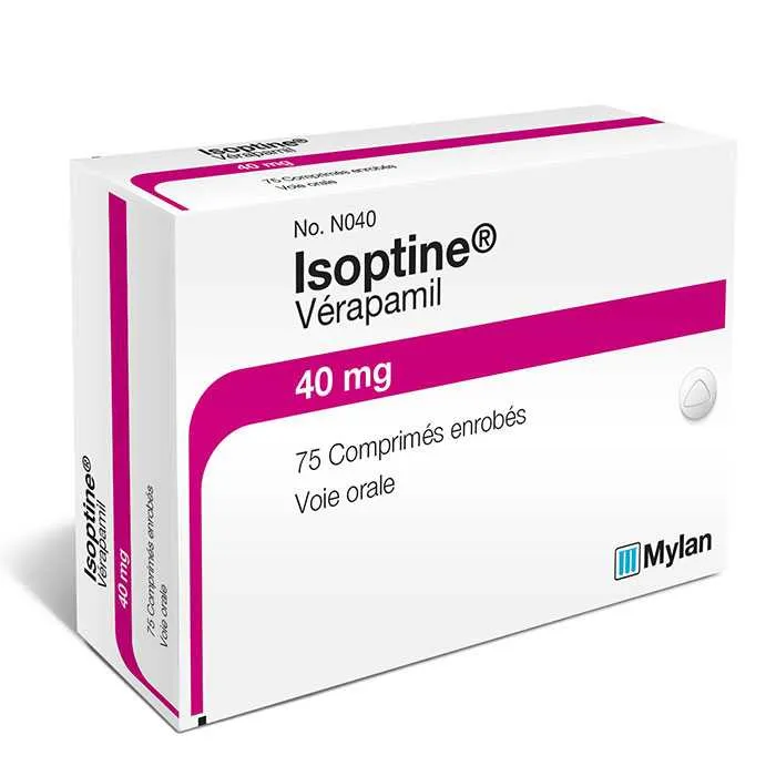 Thuốc điều trị đau thắt ngực Isoptine LP 240mg 30 viên