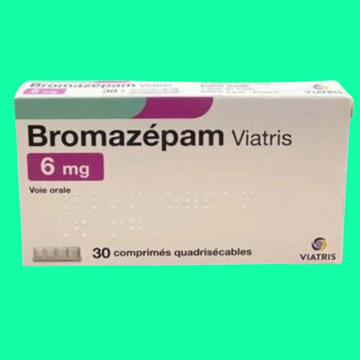 Bromazepam 6mg hộp 30 viên