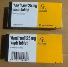 Thuốc điều trị rối loạn lo âu, trầm cảm Anafranil 25mg hộp 50 viên