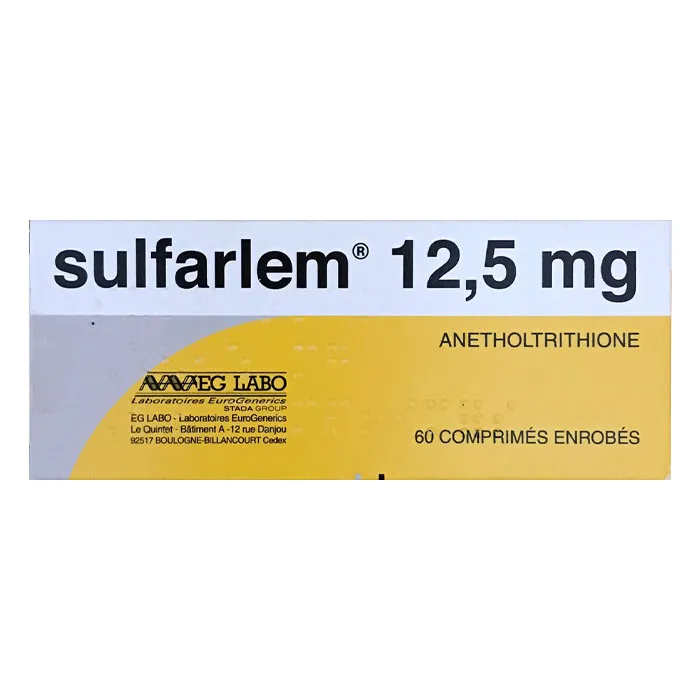 Sulfarlem 12.5mg hộp 60 viên