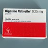 Thuốc điều trị suy tim Digoxine Nativelle 0.25mg 30 viên