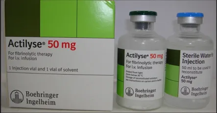 Thuốc điều trị tiêu huyết khối Actilyse 50mg