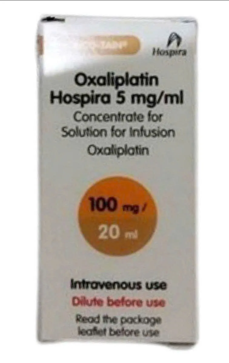 Oxaliplatin Hospira 100mg/20ml 