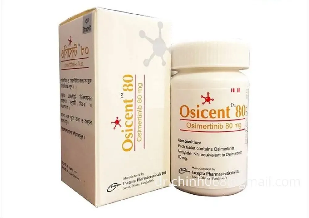 Thuốc điều trị ung thư phổi Osicent 80mg hộp 30 viên