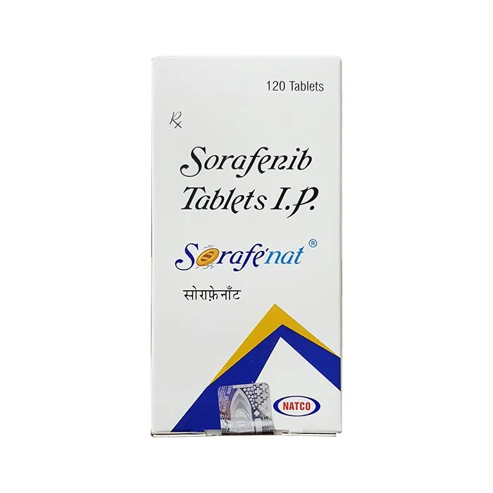 Thuốc điều trị ung thư Sorafenat 200mg hộp 120 viên