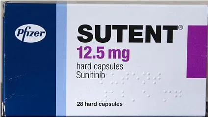 Thuốc điều trị ung thư Sutent 12.5mg hộp 28 viên