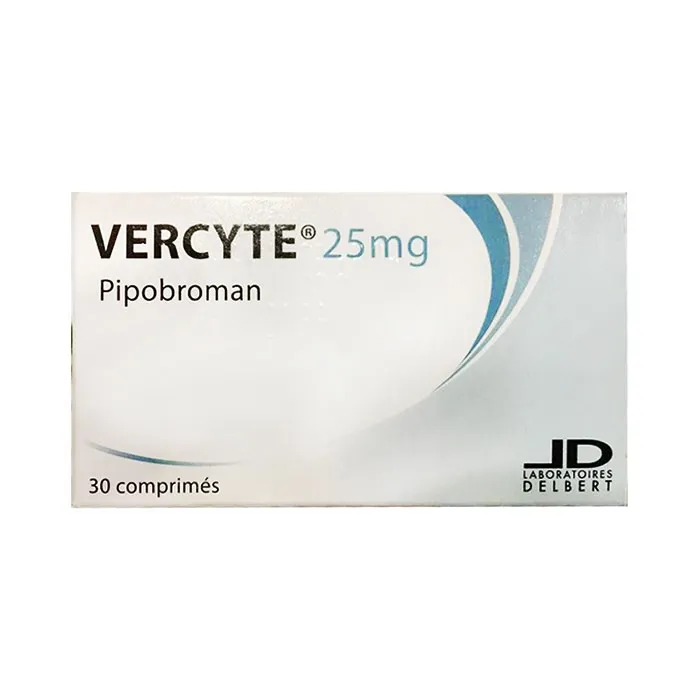 Vercyte 25mg hộp 30 viên 