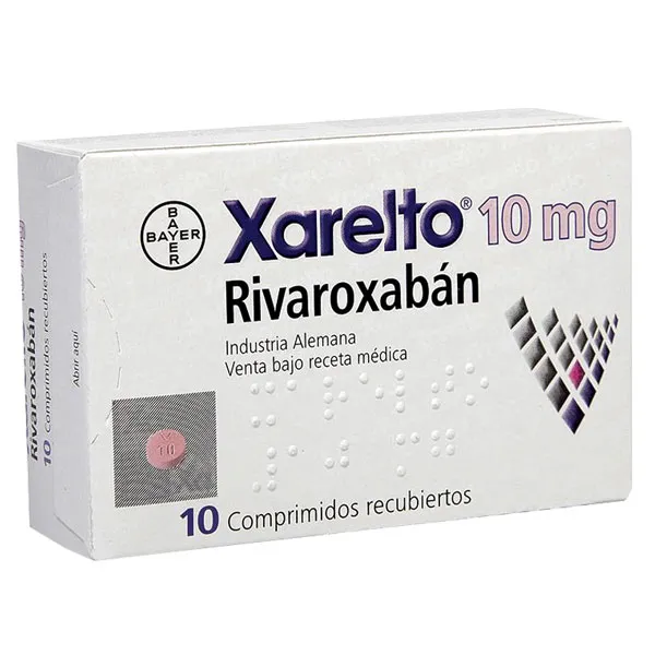 Thuốc điều trị và dự phòng huyết khối Xarelto 10mg 10 viên