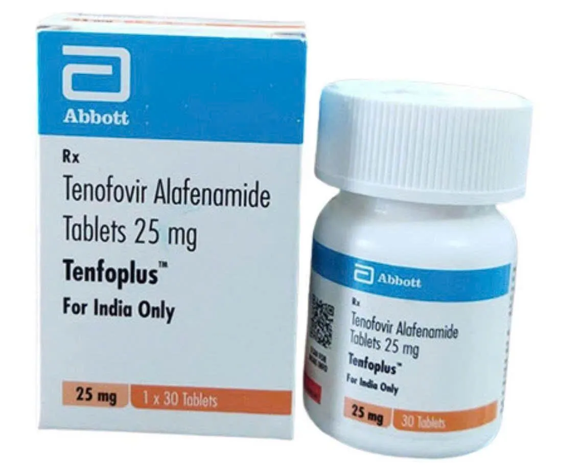 Thuốc điều trị viêm gan siêu vi B Tenfoplus 25mg 30 viên