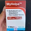 Thuốc điều trị viêm gian C mạn tính MyVelpa 400mg/100mg hộp 28 viên