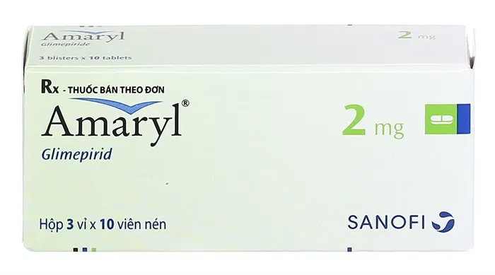 Amaryl 2 mg 30viên