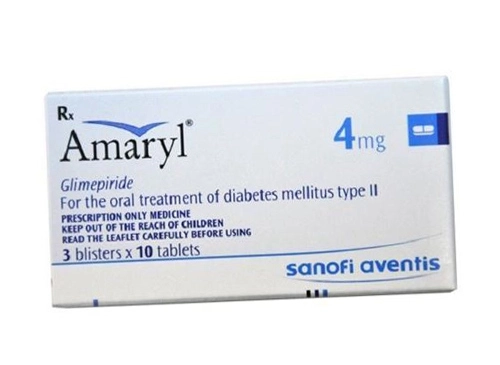 Thuốc tiểu đường Amaryl 4mg 30 viên