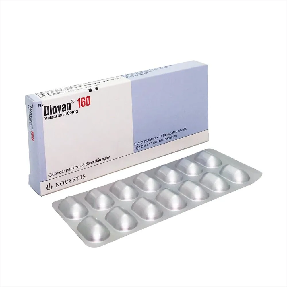 Thuốc trị tăng huyết áp Diovan 80mg 28 viên
