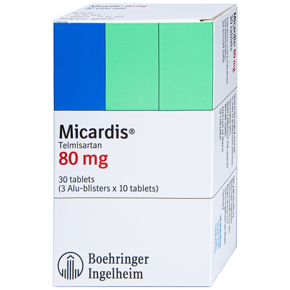 Micardis 80mg 30 viên 