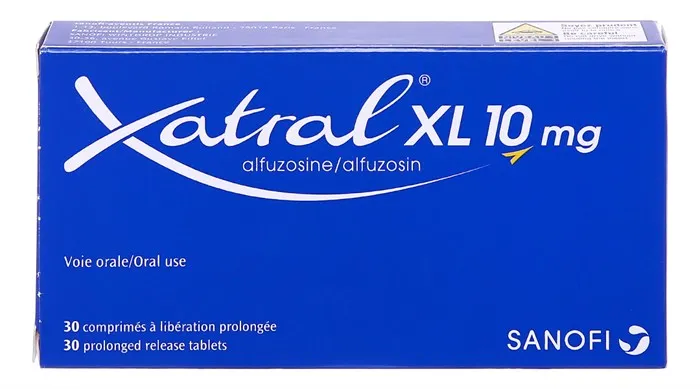 Thuốc Trị U Xơ Tiền Liệt Tuyến  Xatral XL10 mg