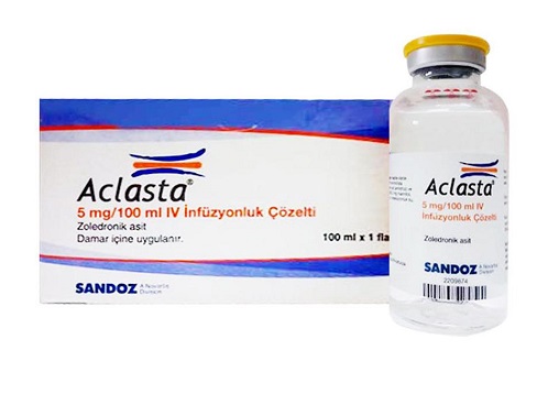 Thuốc truyền loãng xương Aclasta 5mg/100ml