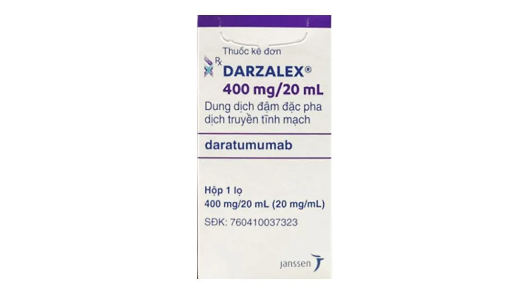Darzalex 400mg/20ml hộp 1 lọ 