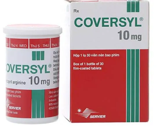 Coversyl 10 mg 30 viên